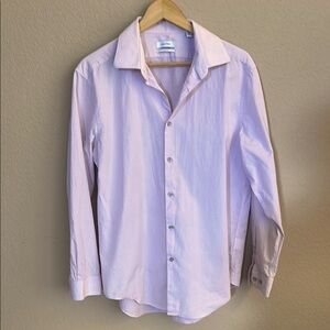 Calvin Klein Slim Fit Pin Dot Button Down